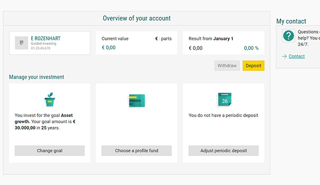 Guided Investing - Placing an order via Internet Banking