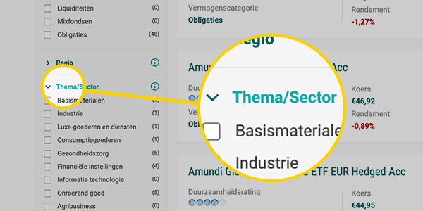 Fondsselector